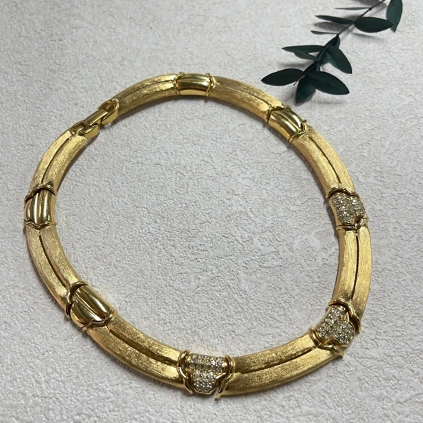 90新 Givenchy/纪梵希 【六六中古】孤品复古项圈项链th3043