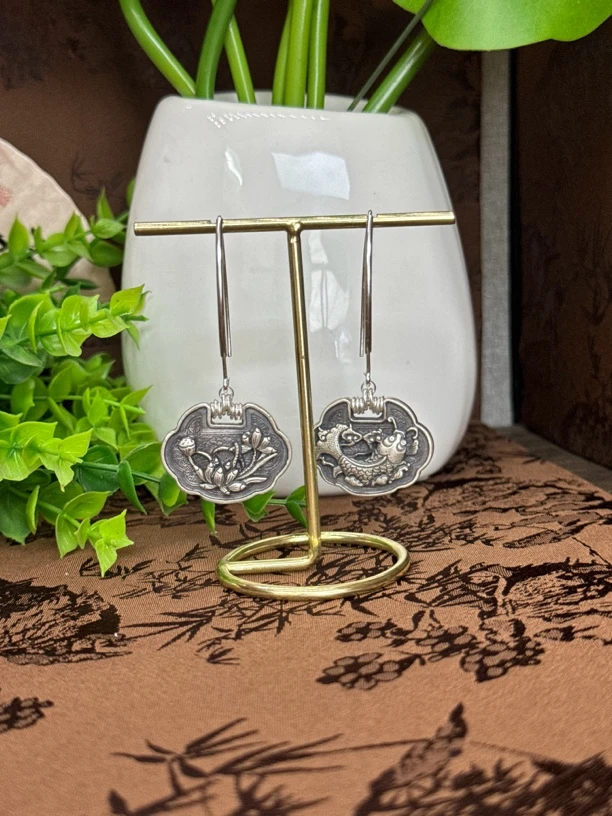 925银耳饰 小郑家纯银耳饰