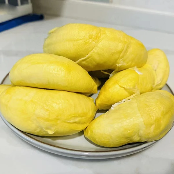 【现剥】树熟金枕新鲜榴莲【纯果肉】 约500克
