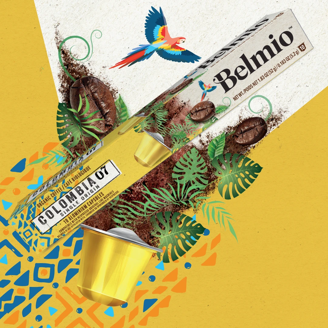 Belmio比利时进口NESPRESSO浓缩咖啡胶囊哥伦比亚SOE单一原产地