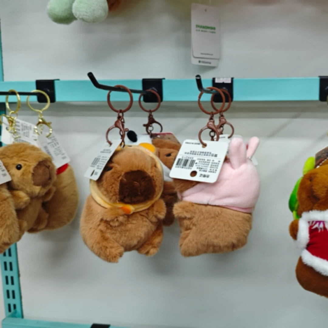 卡皮巴拉毛绒挂件一单 5 个发