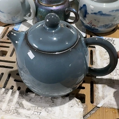 紫砂瑕疵茶具，慎拍