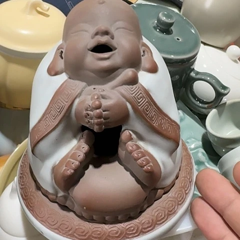 紫砂瑕疵茶具，慎拍