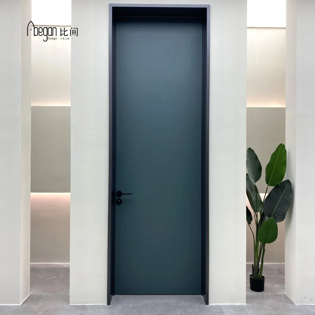 比间意式极简门铝木门室内门免漆工艺防潮隔音定制简约客厅