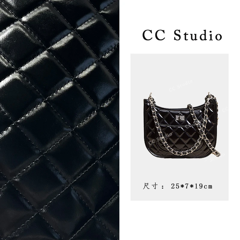 CC Studio/原创设计ZT-D7007-C-黑色-轻奢女士新款单肩斜跨包