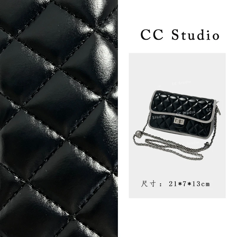 CC Studio/原创设计ZT-D7092-黑森林-轻奢女士新款单肩斜挎包