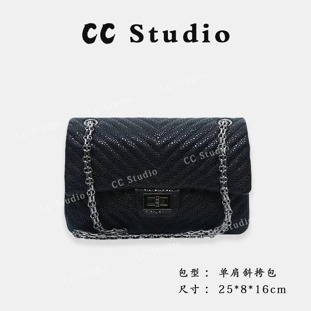 【尚恩CC】CF-3117-鱼子酱-轻奢时尚简约百搭女士新款单肩斜跨包