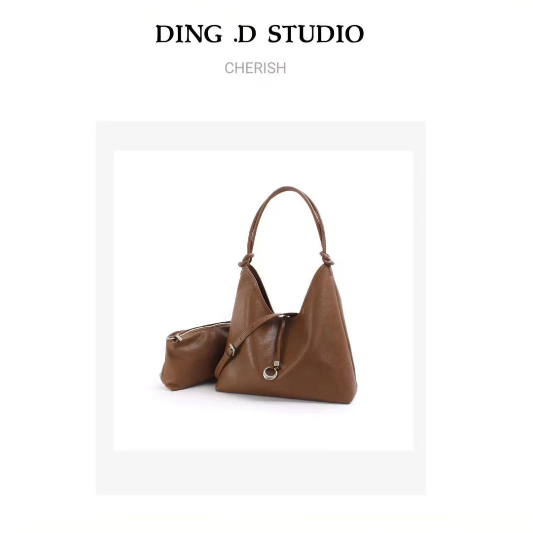 【DING.D】新品百搭简约单肩休闲时尚气质ins女包20669