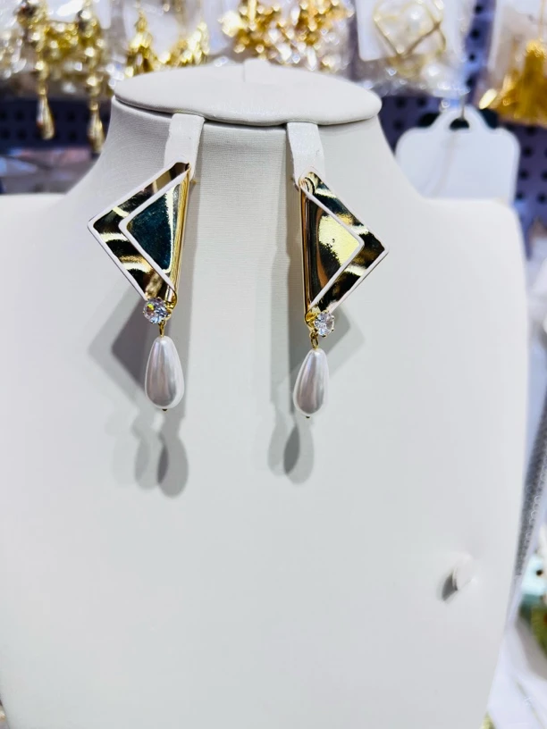 钛钢耳饰 太钢耳环时尚百搭潮流气质