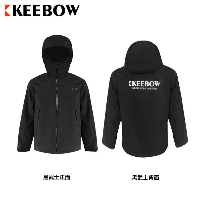 龚磊同款 KEEBOW冲锋衣硬壳秋冬户外钓鱼路亚垂钓防水防雨防风