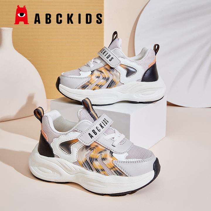 Abckids官方正品儿童软底宝宝鞋中小童男童女童儿童运动鞋网面