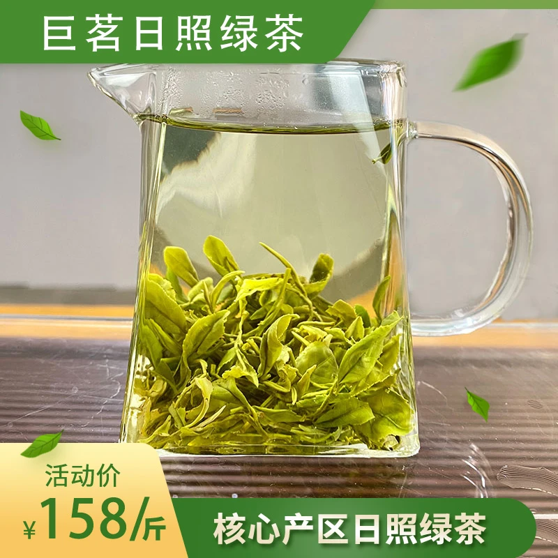 日照绿茶 新茶2024年春茶 浓香豆香茶叶鲜香爽口