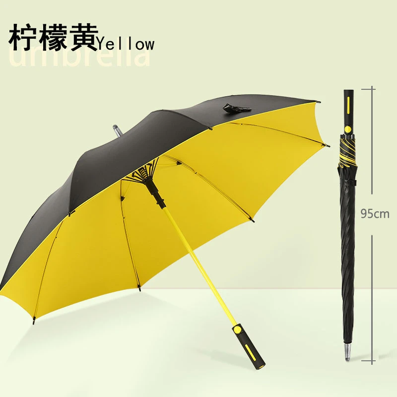 【粉丝福利】晴雨两用雨伞自动直杆长柄伞加厚耐用黑胶防晒大号伞