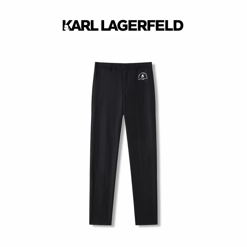 【臻享男装】KARL LAGERFELD卡尔拉格斐2024冬季西装裤1K1950304096
