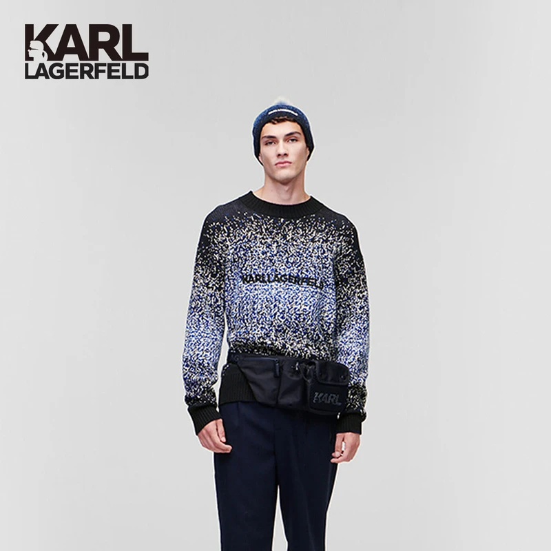 【佳欣专属】KARL LAGERFELD卡尔拉格斐新款套头毛衣K27O2303