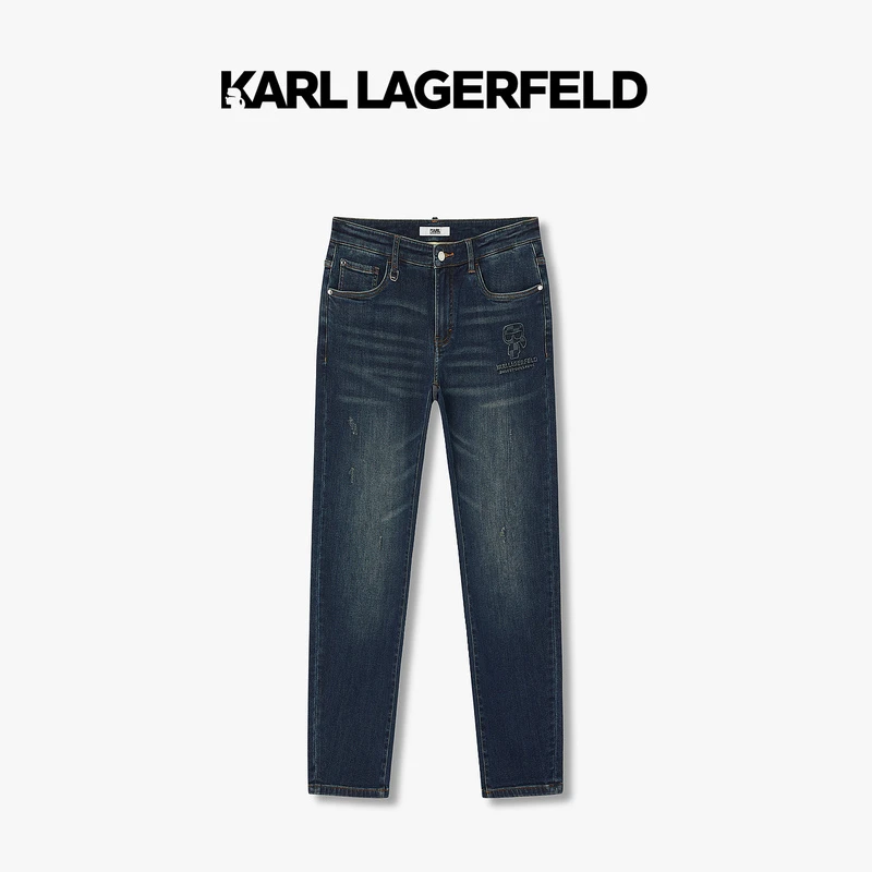 【臻享男装】KARL LAGERFELD卡尔拉格斐2024秋冬牛仔裤1K1D50403057