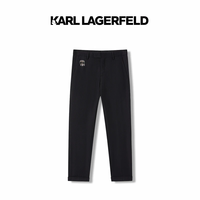 【臻享男装】KARL LAGERFELD卡尔拉格斐2024冬季西装裤1K1B50401319