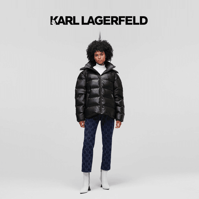KARL LAGERFELD卡尔拉格斐2022秋冬新款棉衣226W1581