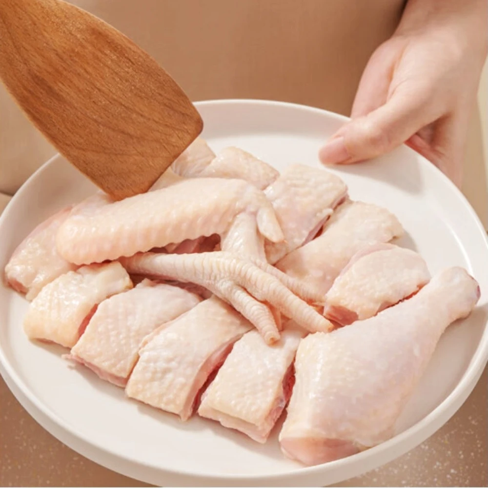 温氏原切老母鸡块/黄油鸡块 1kg 散养走地鸡 包冰率10%以内