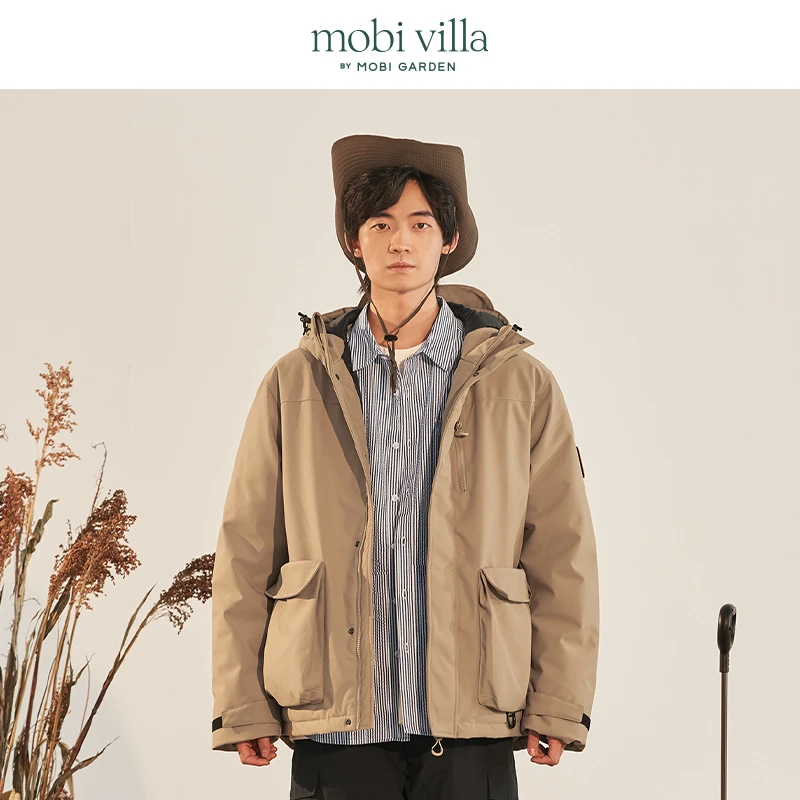 【牧高笛·VILLA系列】冬季户外露营羽绒服男女款鸭绒保暖NX22406008