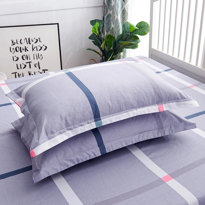 （12）2024成人枕套棉质简约家用成人枕头套情侣大号加厚磨毛双人枕