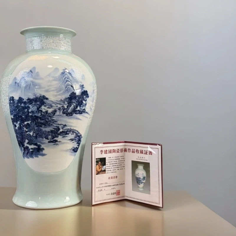 当代仿制 景德镇花瓶客厅，书房 摆件