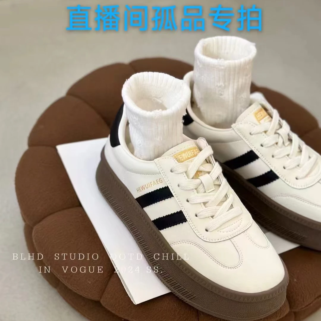 【媛媛の鞋店】03-021真皮N字老爹