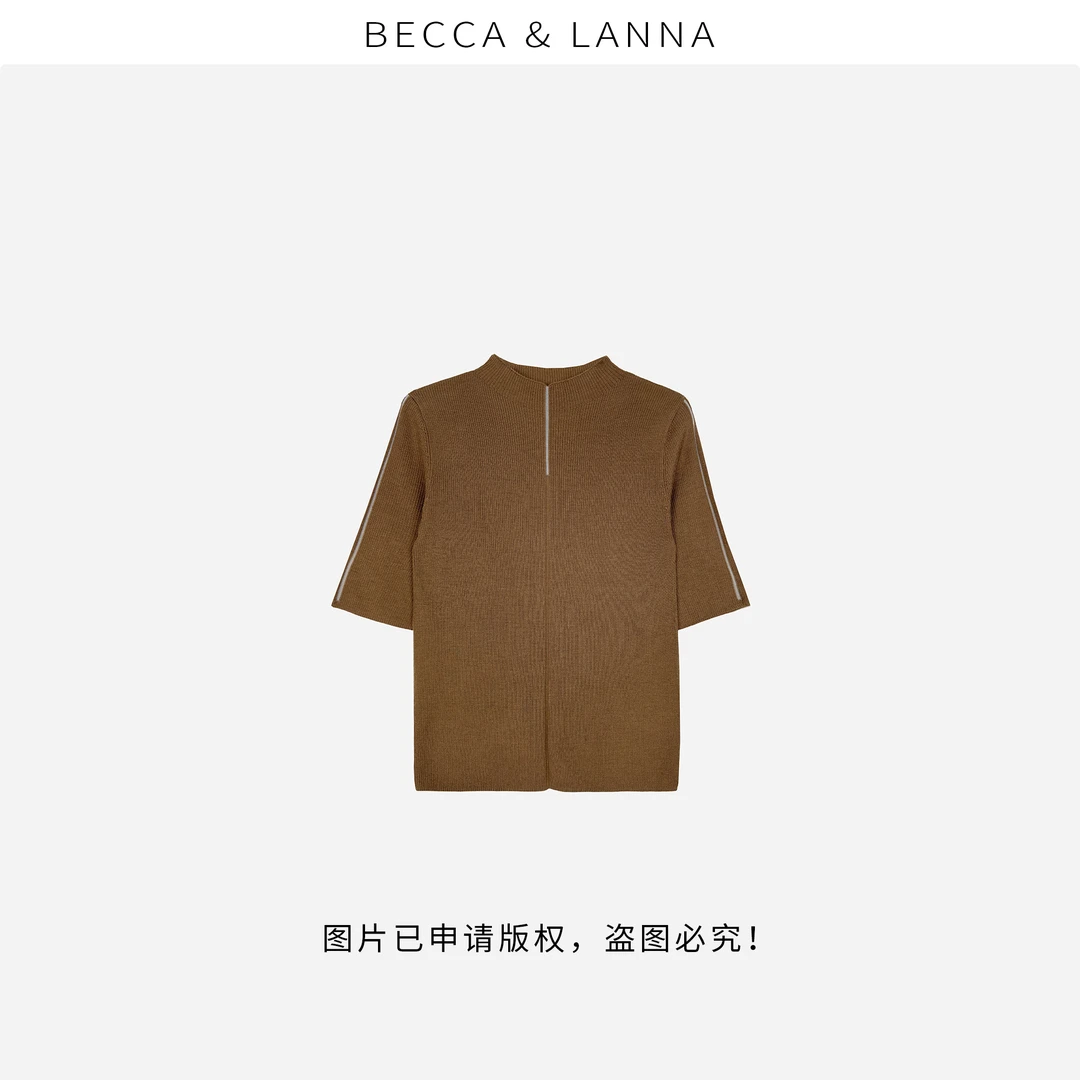 女主角 D0244 女士休闲短袖针织衫上衣 女装