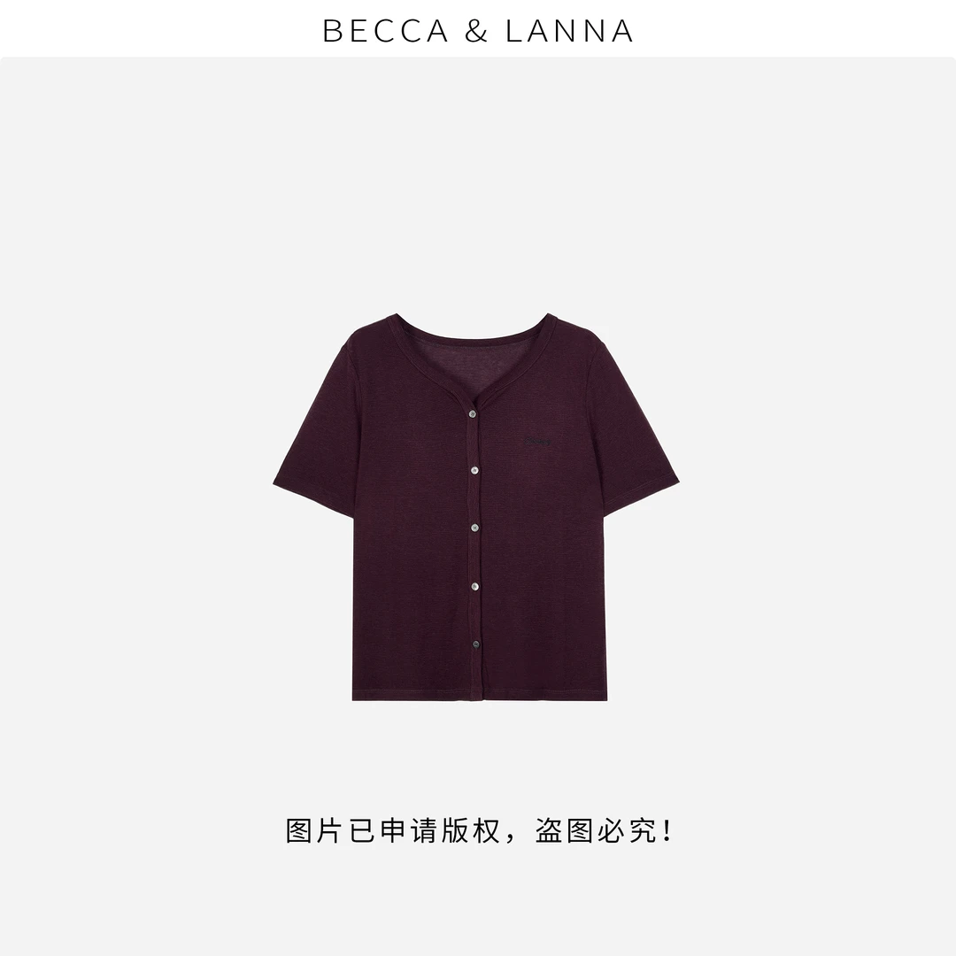 D0233  女士休闲宽松短袖开衫 女装