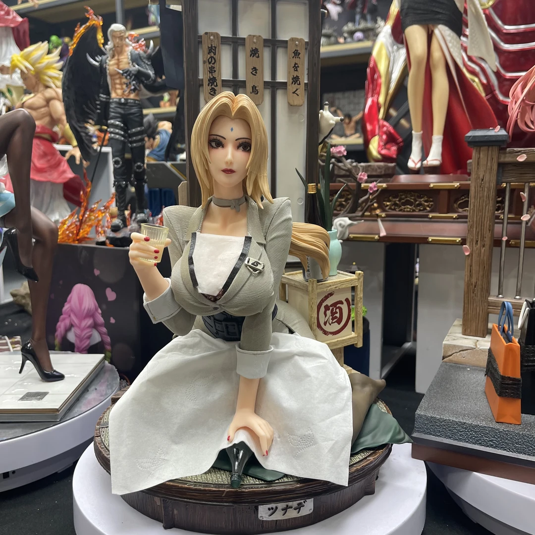 【捷克现货】雕像 醉影纲手 火影限量手办