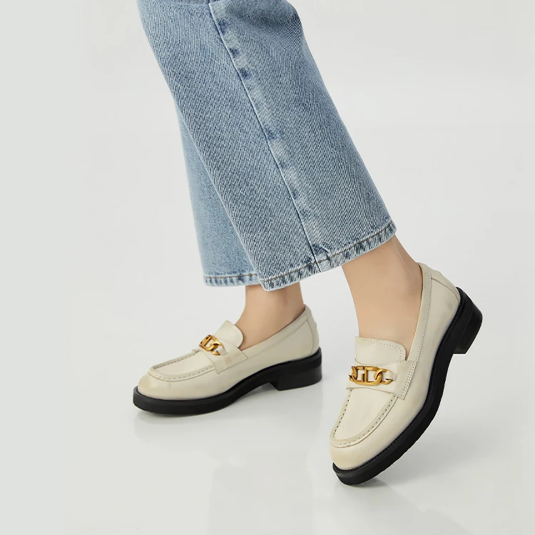 DEEP BREATH深呼吸 哥弟真的好女鞋新GD扣牛皮英伦 AX13096