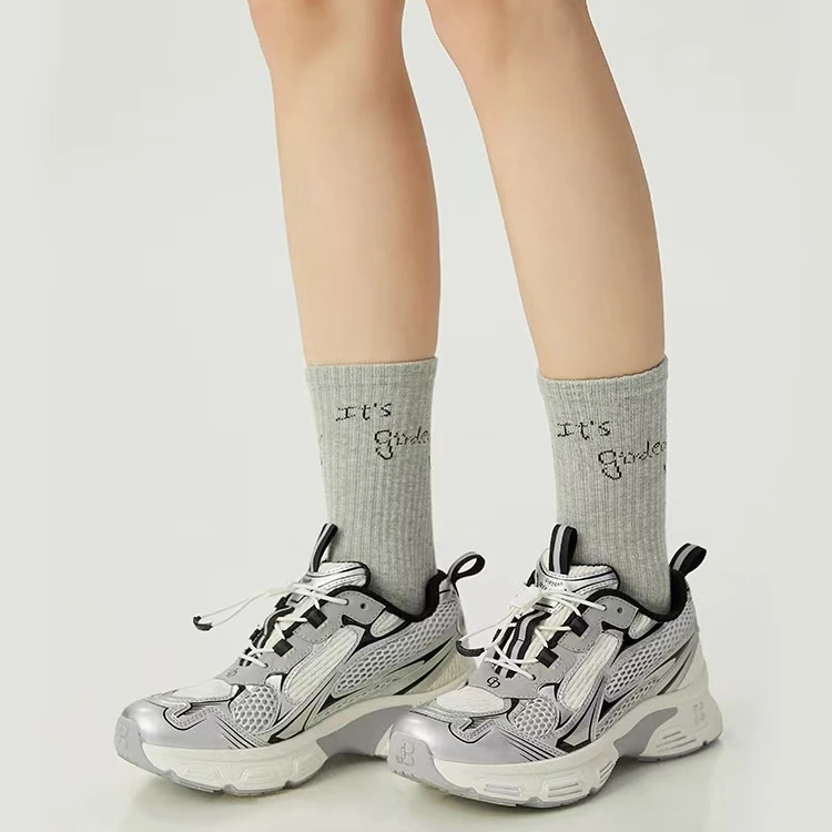 户外机能风运动鞋时尚休闲百搭夏季透气潮流ins中筒