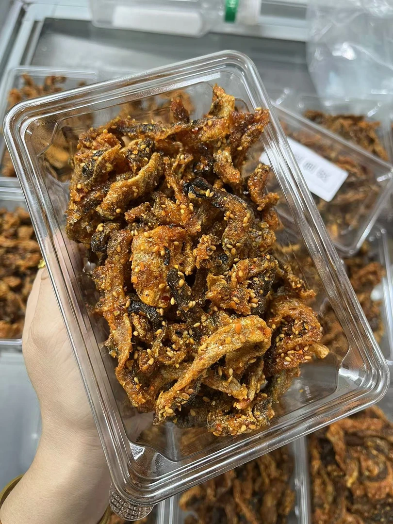鱼皮香辣鱼皮香酥麻辣下饭菜小吃网红休闲解馋小零食