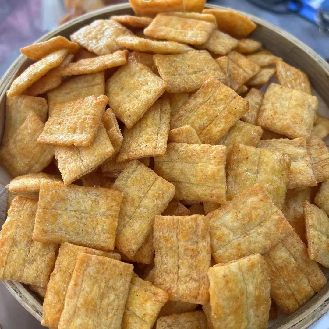 玉米锅巴脆办公室休闲食品解馋香脆可口小零食袋装