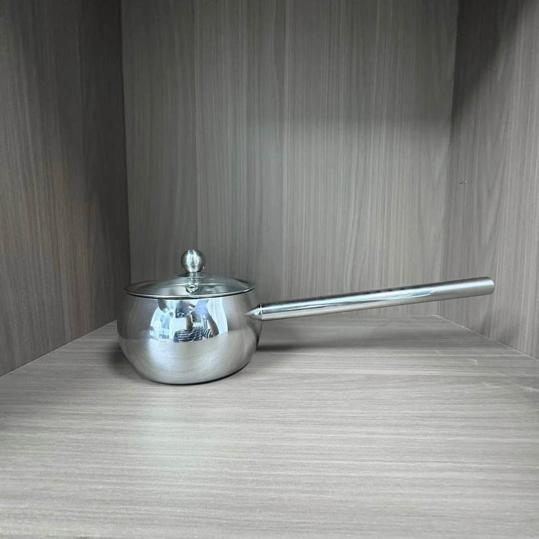 CROWHITO/克洛华蒂316不锈钢加厚热油专用小油锅烧油淋油锅小奶锅