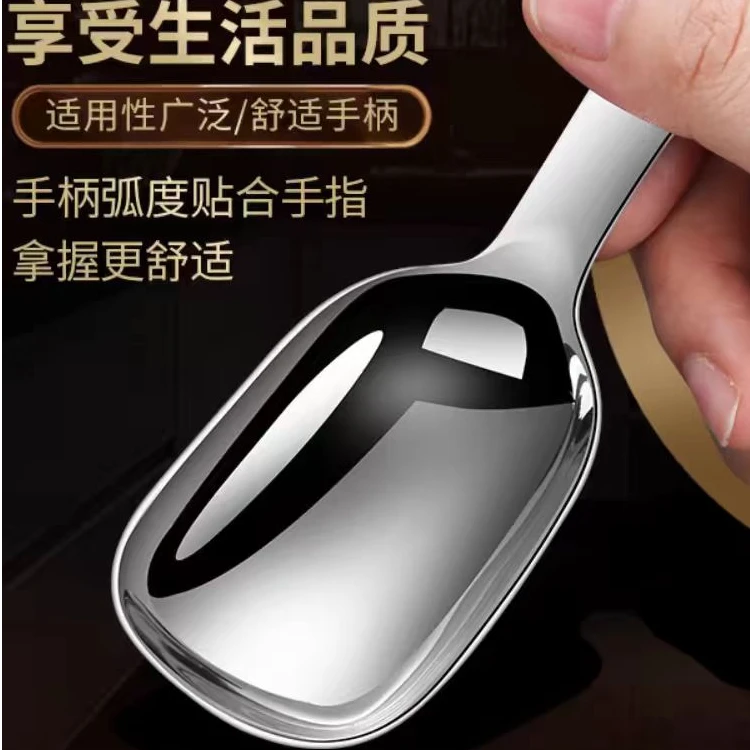 CROWHITO/克洛华蒂18-10不锈钢加厚短柄茶匙迷你小勺子咖啡量勺分