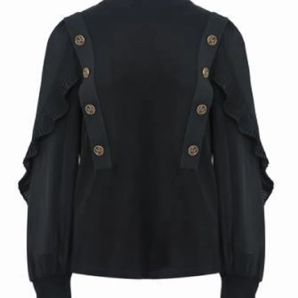 【诗语专属】长袖减龄设计感洋气衬衣Y314302562