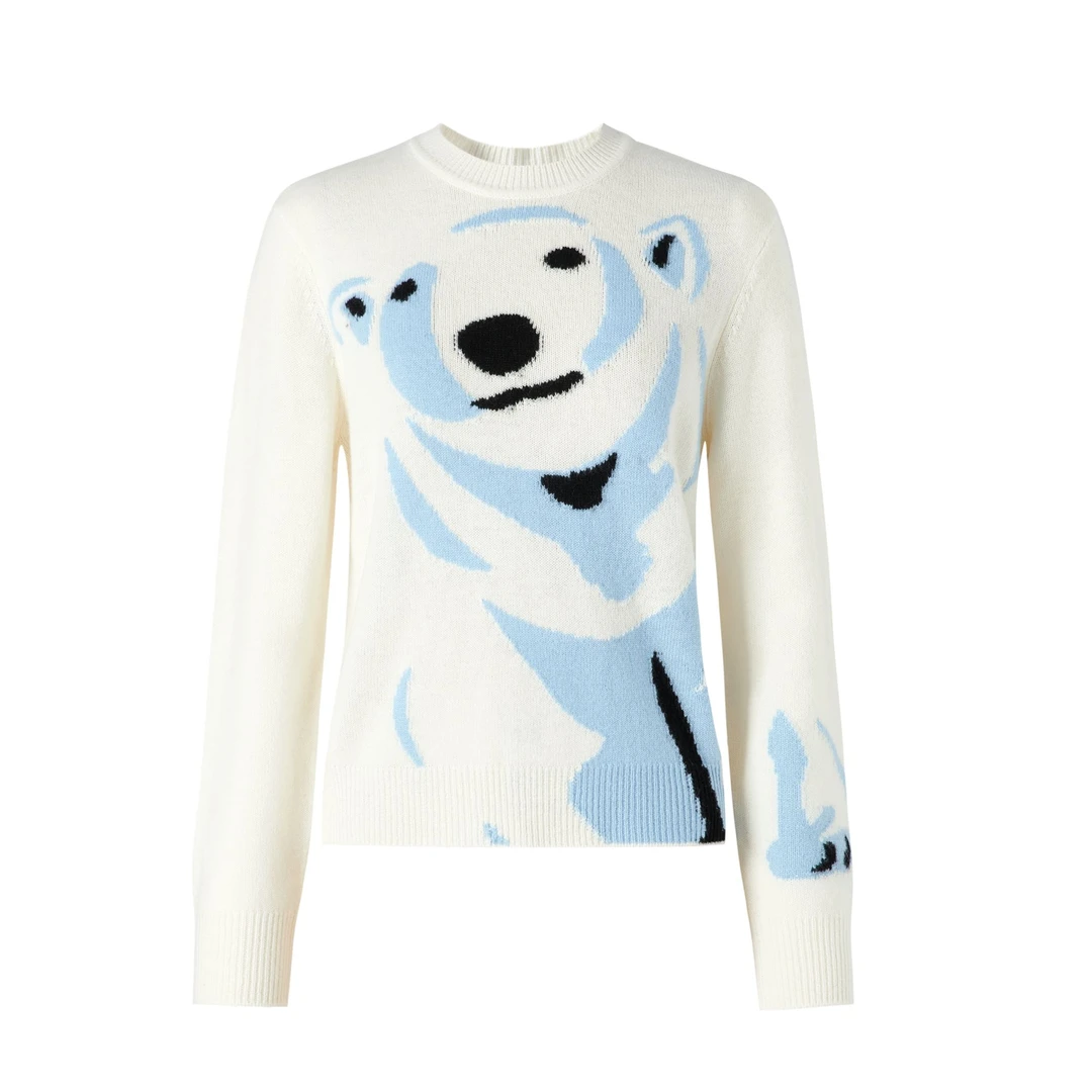 【小余专属】秋冬新款休闲百搭设计师绵羊毛套头针织衫Y733306848