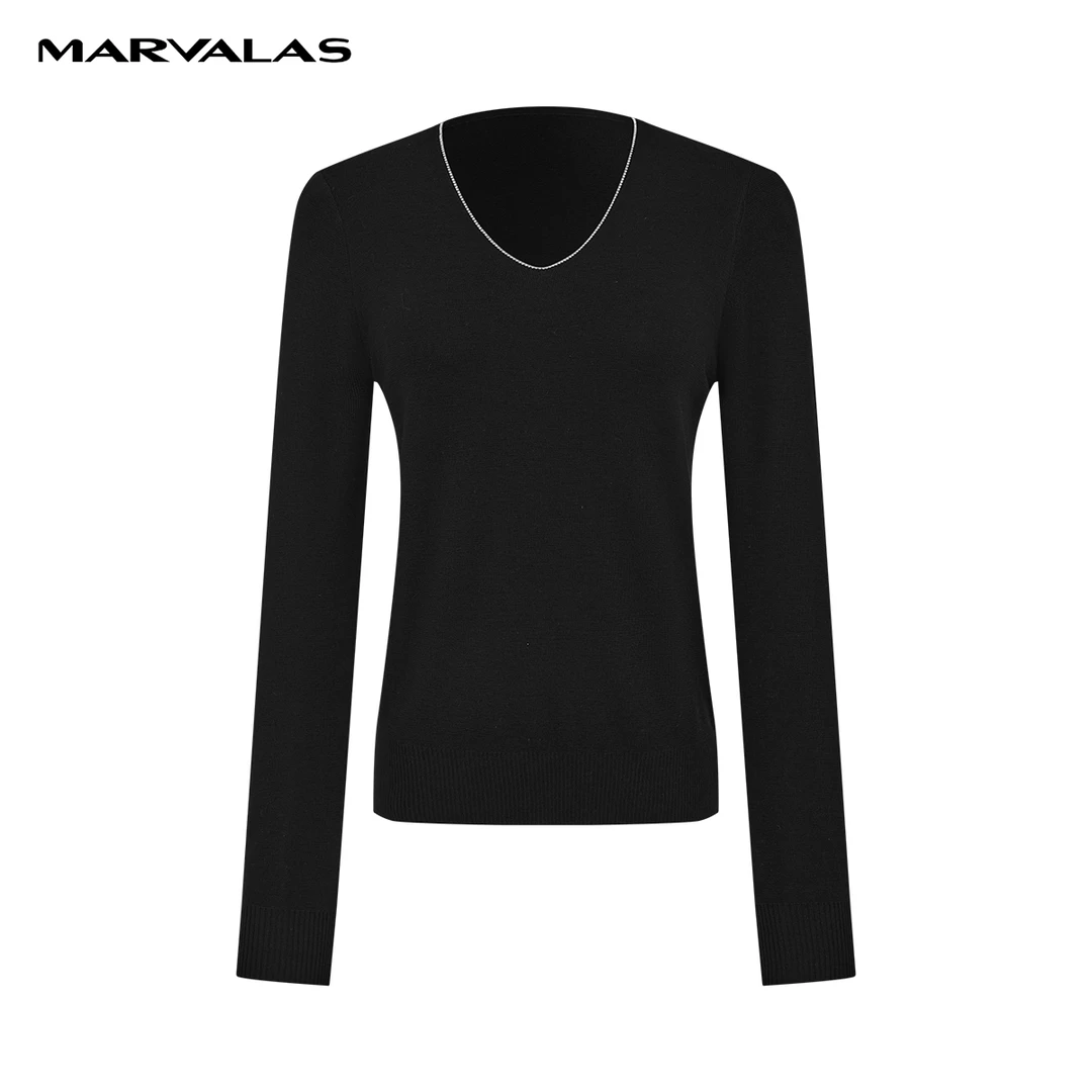 【小余专属】Polo领棉质套头衫提花设计感短袖针织衫M733302039