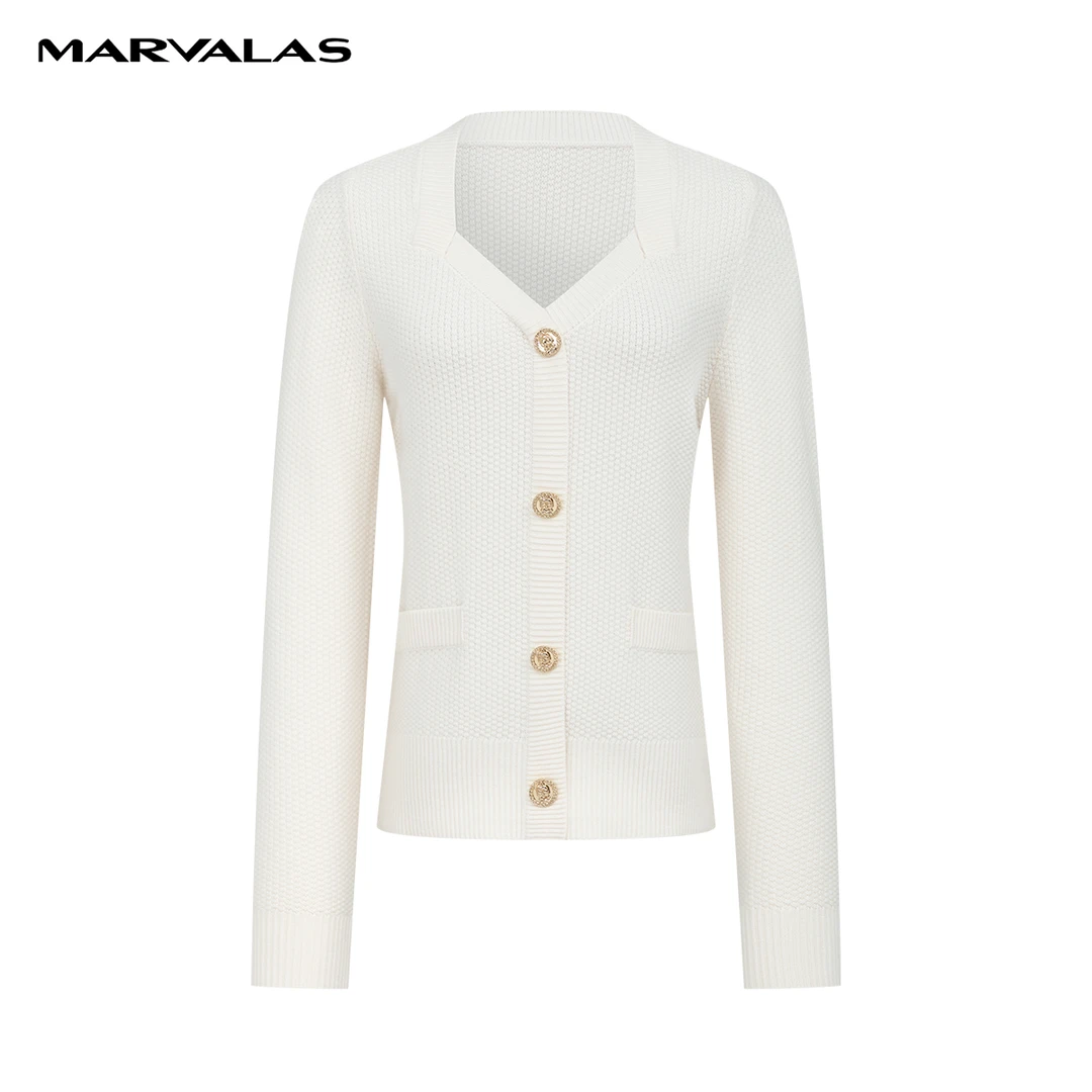 【诗语专属】曼德诗绵羊毛混纺针织衫2023冬季提花套头衫M733306944