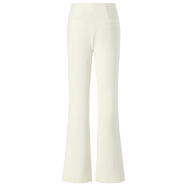 【诗语专属】高腰时尚造型感微喇裤显瘦长裤秋季Y102306610