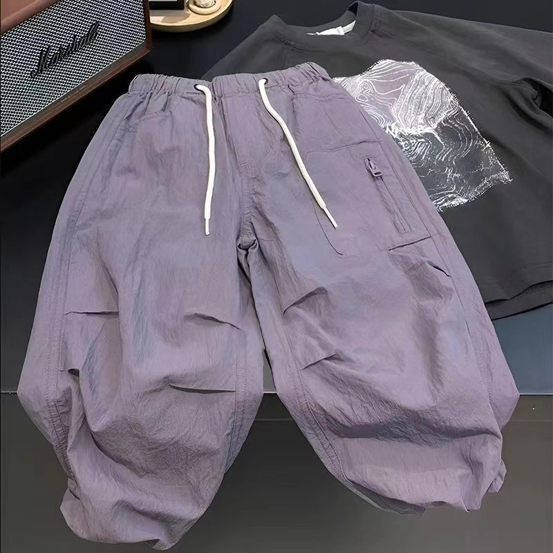 【现货】男童套装夏款薄款潮流韩范帅气时髦2025春款儿童休闲潮