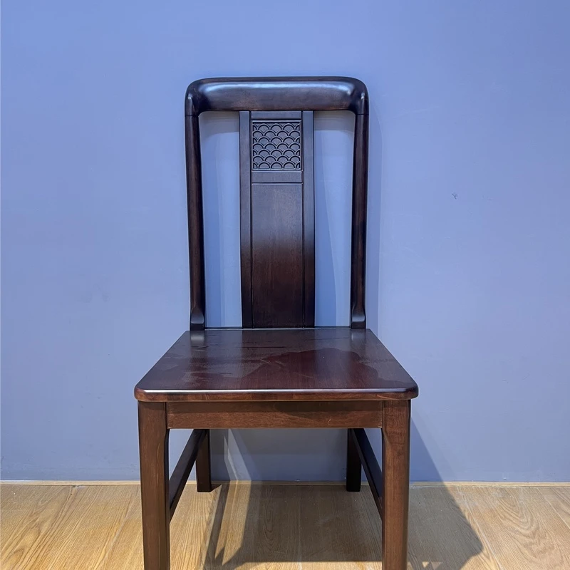 乌金木餐椅新中式款式