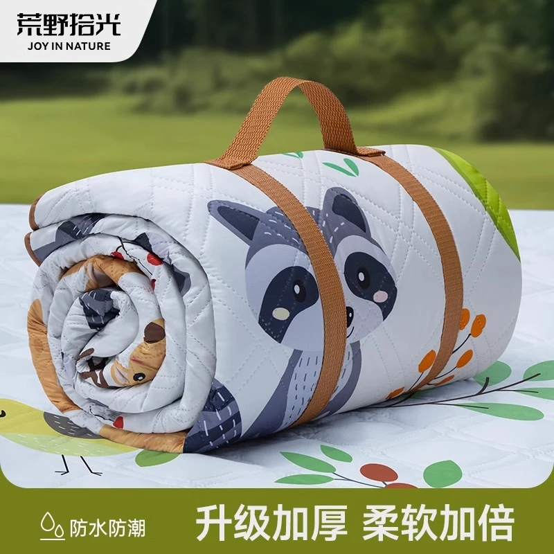 野餐垫防潮垫加厚户外露营帐篷春游草坪垫子户外郊游野炊折叠地垫