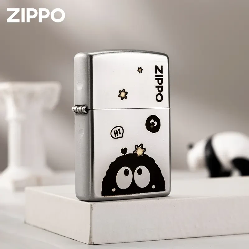 ZIPPO/之宝打火机快乐怪兽可爱趣味十足官方正品防风款煤油DYX1H1