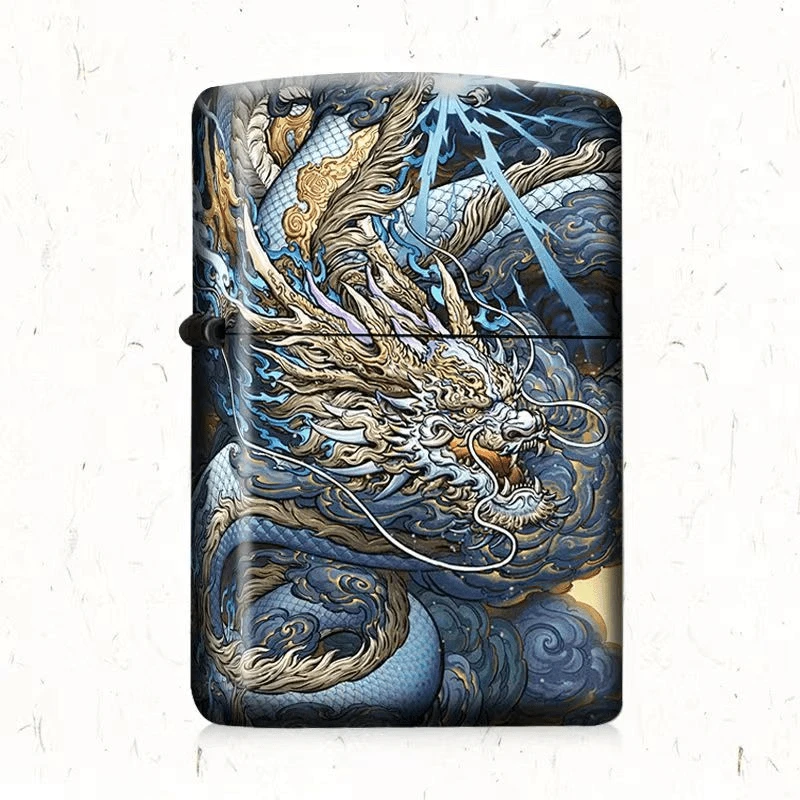 ZIPPO/之宝打火机十二生肖彩印本命年情人送对象礼物防风-DYX1H1