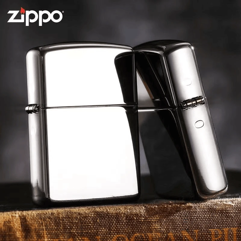ZIPPO/之宝打火机167光滑镜面盔甲机官方正品防风男礼物-MBX1H1