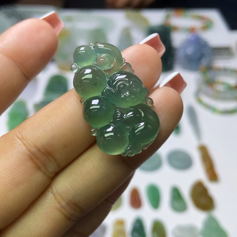 【闪购商品】定制翡翠未镶嵌猴子