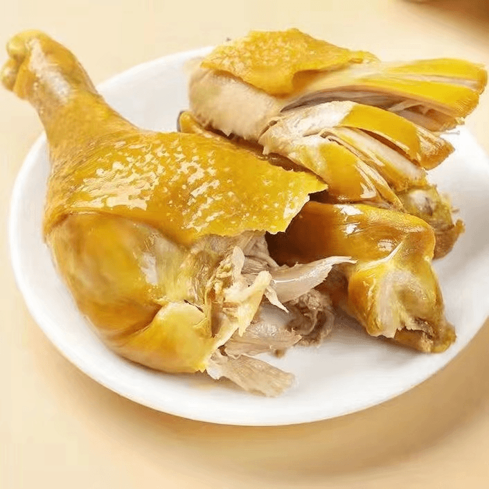 盐焗鸡腿大鸡腿开袋即食真空包装休闲零食整箱批发特价大鸡腿营养