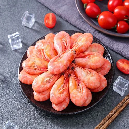 【大个头甜虾】80--100北极甜虾头籽腹籽混合原箱甜虾冰虾冷冻新鲜